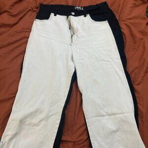 Veda Black and White Pant